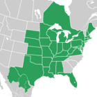 Symphyotrichum praealtum distribution map