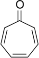 Tropone – composed of cycloheptatriene ring and carbonyl group.