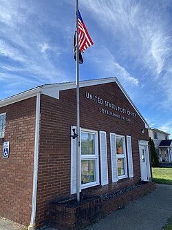 US Post Office, Loyalhanna, Pennsylvania