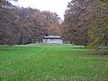 Reste des ehemaligen Ehrenmals für die Gefallenen Breslauer SA-Männer in Ostpark, Breslau-Tschansch (Entwurf 1935)