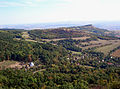 Blick nach Süden (→ Hradiště u Hlinné)