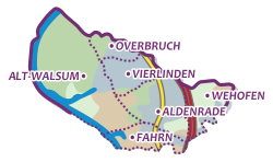 Karte von Aldenrade