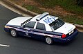 Dachkennzeichnung eines Fahrzeugs des Fairfax County Police Department