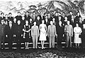 Schahbanu Farah Pahlavi und Premierminister Hoveyda auf Staatsbesuch in China, 1972