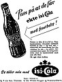 Wriedts Bryggeris reklame for isi-Cola i 1953.