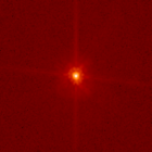 Makemake as seen by the Hubble Space Telescope.