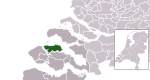 Location of Noord-Beveland