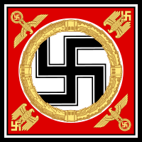 Almanya Devlet Başkanlığını temsilen Führer makamının forsu.