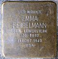 Stolperstein für Emma Feibelmann (Meister-Ekkehart-Straße 5)