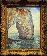 Claude Monet, La manneporte à Étretat, 1886