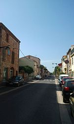 Haut-Vernet avenue in downtown Bompas