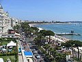 Vista dall'alto della Croisette