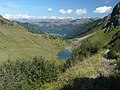 Zustieg über den Unteren Stuckensee im Leitnertal (Blick nach Norden)