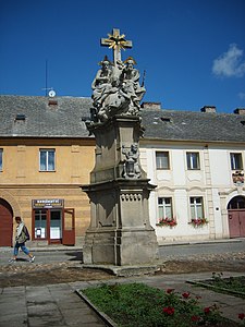 Statue auf dem Marktplatz