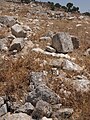 Razed structures in Jarash