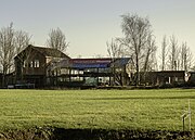 Voormalig fabrieksgebouw waar eerder krakers verbleven