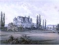 Schloss Wernburg um 1860