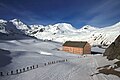 Skitourengänger Simplonpass