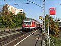 Haltepunkt Würzburg-Süd mit Regionalbahn