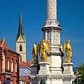 Angels of Virgin Mary column