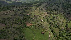 Air view of the village