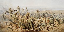 Ion G. Brown tarafından Çanakkale Savaşı'nın 75.yılına özel olarak yapılmış olan bir resim.