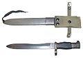 Bayonet for the Cetme Rifle and the FR8 Rifle
