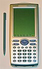 Casio Classpad 300 circa 2003, the first graphing calculator with a touchscreen display