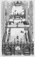 Viollet-le-Duc-Chor der Abtei Saint Denis in Paris mit Lettner, Chorgestühl und Hochaltar