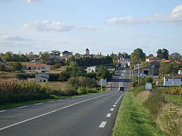 Gezicht op Lorignac