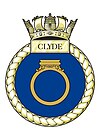 HMS Clyde's crest