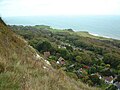 Walking alone should be excited and fast Over cliffs and beaches, hill and dale