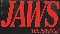 Jaws: The Revenge logo from the film's title screen