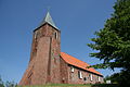 Blick auf die Südseite der Kirche