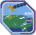 Landsat 7 Mission Patch.