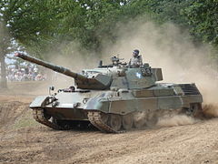 Greek Leopard 1V tank