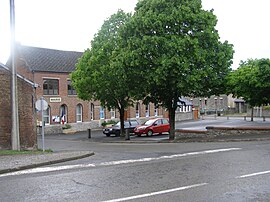 The town hall in Aibes