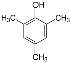 Structuurformule van mesitol