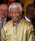 Nelson Mandela in May 2008