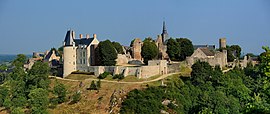 A general view of Sainte-Suzanne