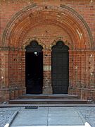 Portal of the Dominican Church in Sandomierz, 1236