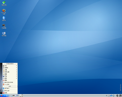 Screenshot của Red Flag Linux