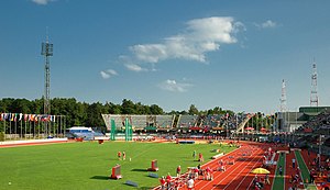 Das S.Dariaus-und-S.Girėno-Stadion von Kaunas – hier im Jahr 2010