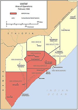 De Somalische hoofdstad Mogadishu.