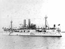 The USS Maine was a 6682-ton second-class pre-dreadnought battleship.