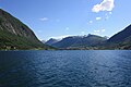 Vistdal sett fra Langfjorden