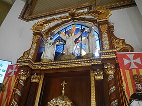 Side retablo with Mercedarian Saints