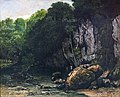 Gustave Courbet: Le Ruisseau du puits noir