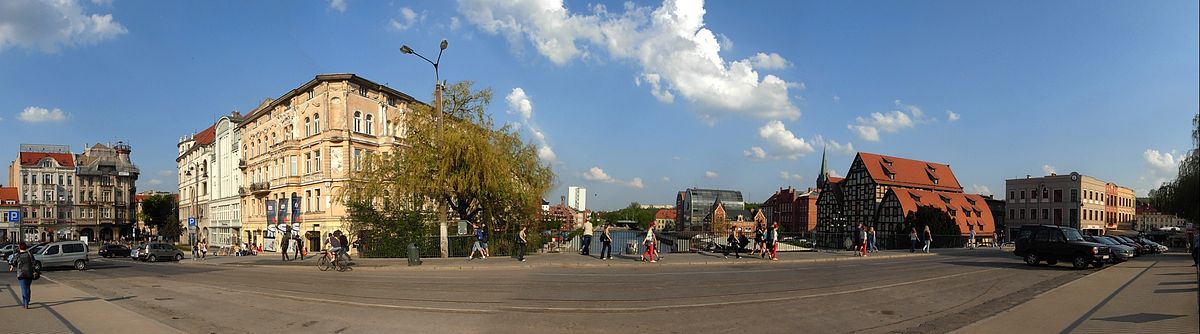 Widok z mostu w kierunku wschodnim