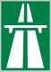 Hinweissignal Autobahn (national und kantonal)